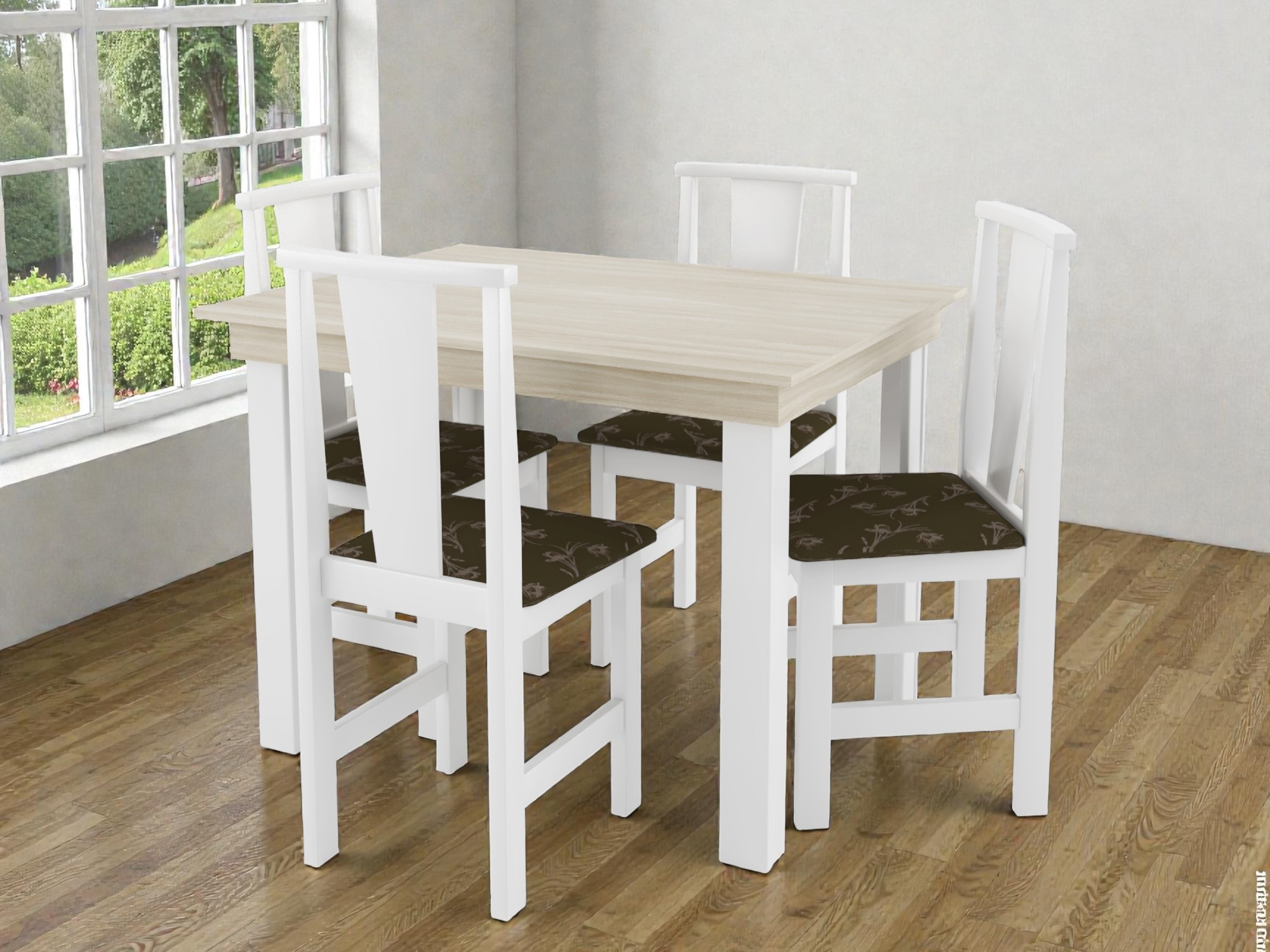 Mesa MDF Plus 105x78 c/pés c/4 cad. POP